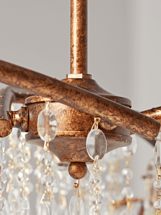 Cascading Crystals Chandelier