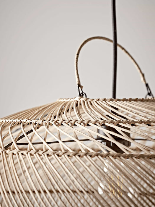 Woven Wicker Shade - Lines