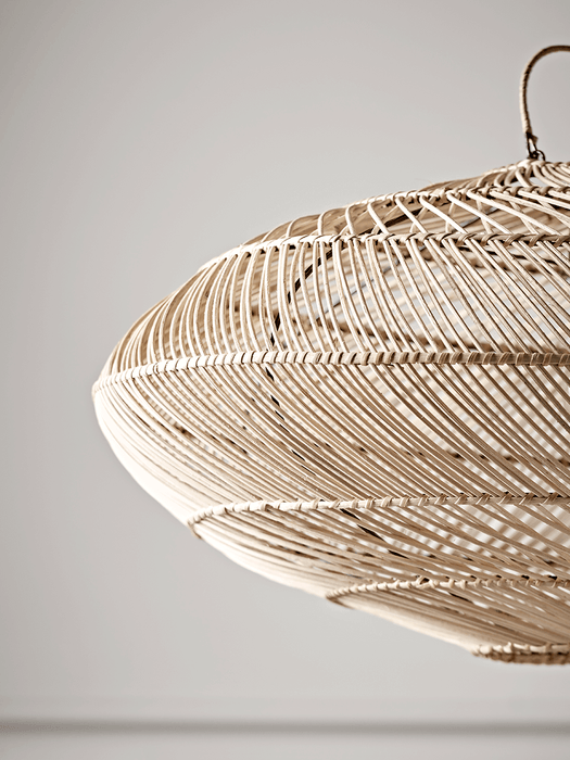 Woven Wicker Shade - Lines