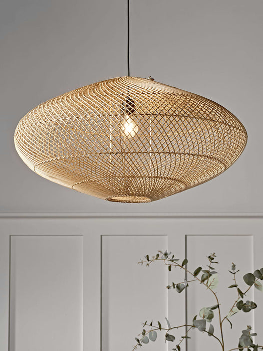 Woven Wicker Shade - Trellis