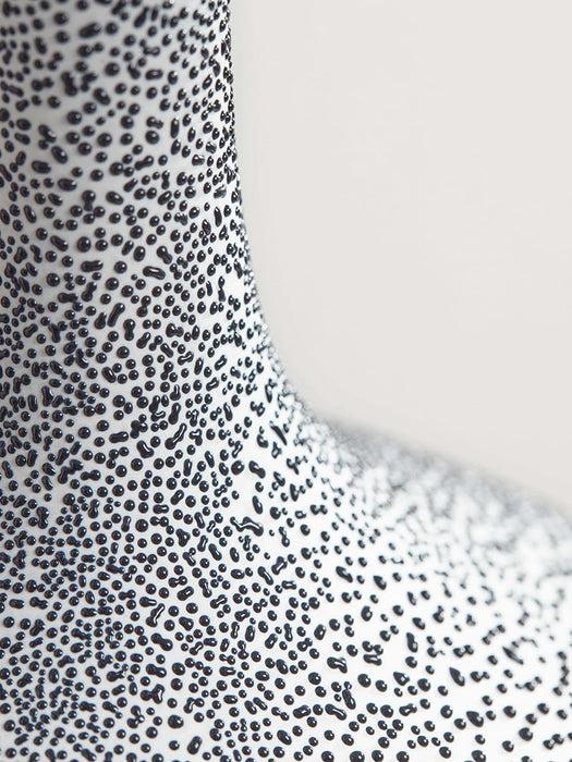 Blue Speckled Table Lamp
