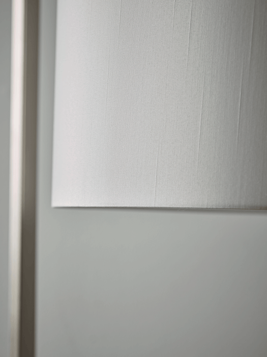 Brushed Silver Floor Lamp