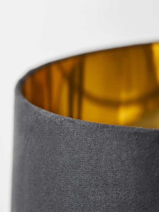 Black & Gold Glass Table Lamp