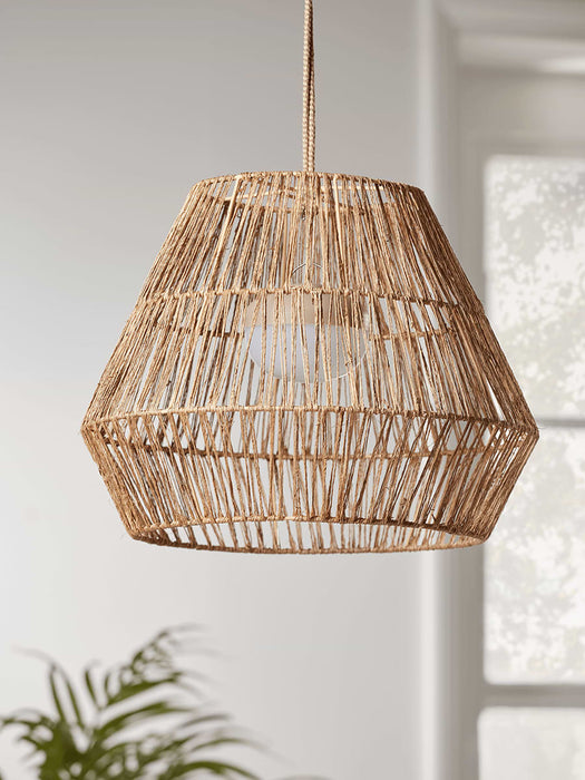 Indoor Outdoor Rope Pendant