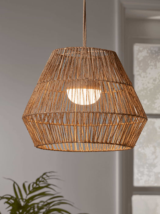 Indoor Outdoor Rope Pendant