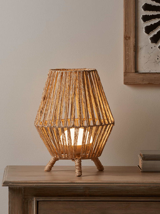 Indoor Outdoor Rope Table Lamp