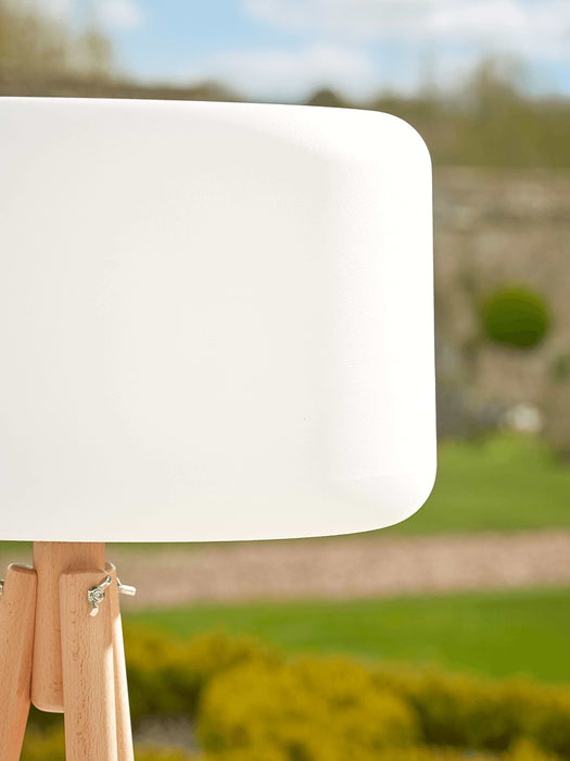 Indoor Outdoor Solar Tripod Floor Lamp