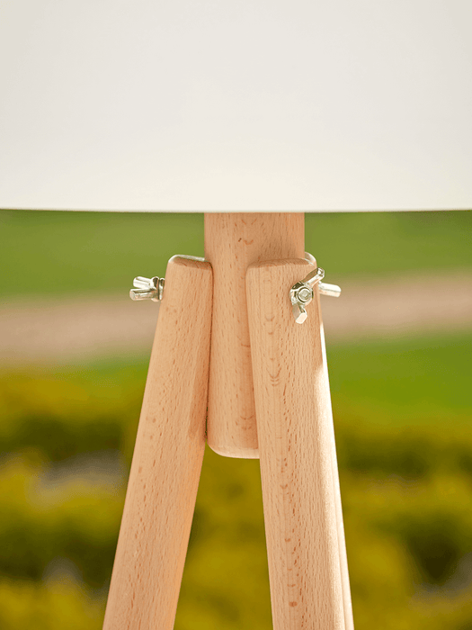 Indoor Outdoor Solar Tripod Floor Lamp