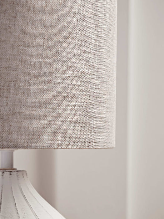 Tapered Geometric Bedside Lamp