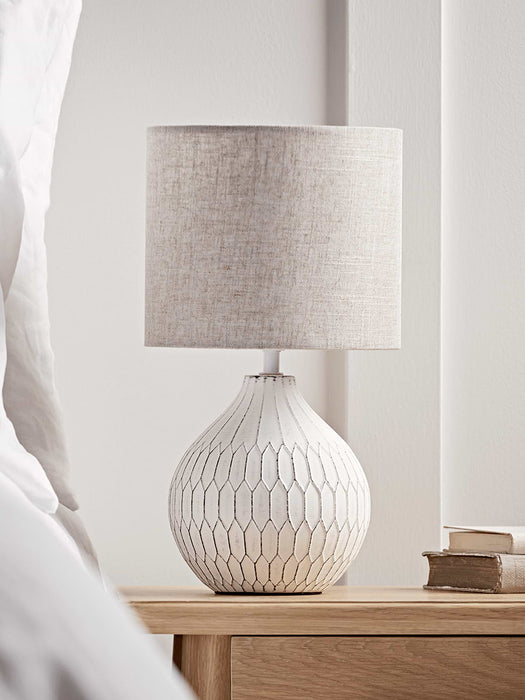 Tapered Geometric Bedside Lamp