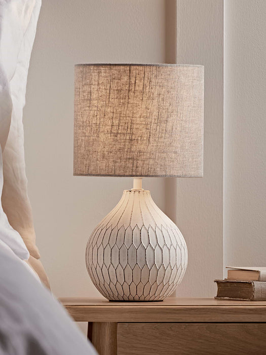 Tapered Geometric Bedside Lamp