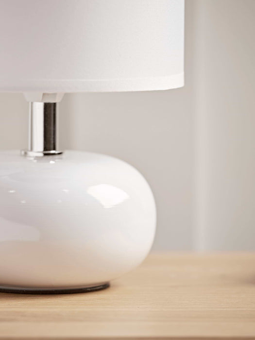 Glazed Ceramic Bedside Lamp