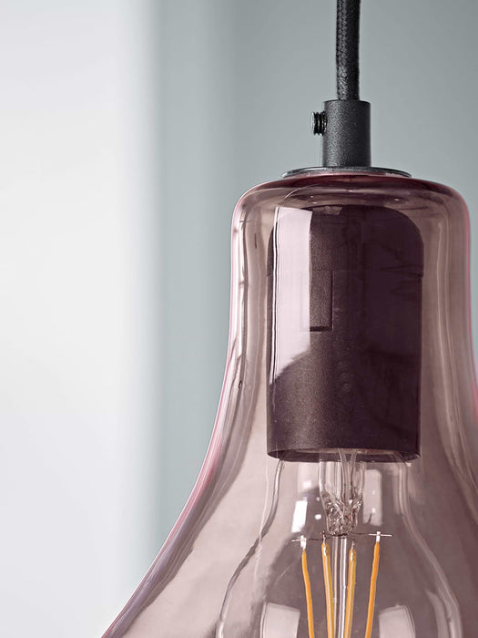 Teardrop Pendant - Blush