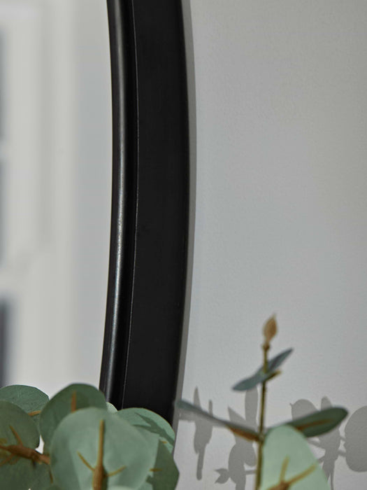 Oval Mirror - Black