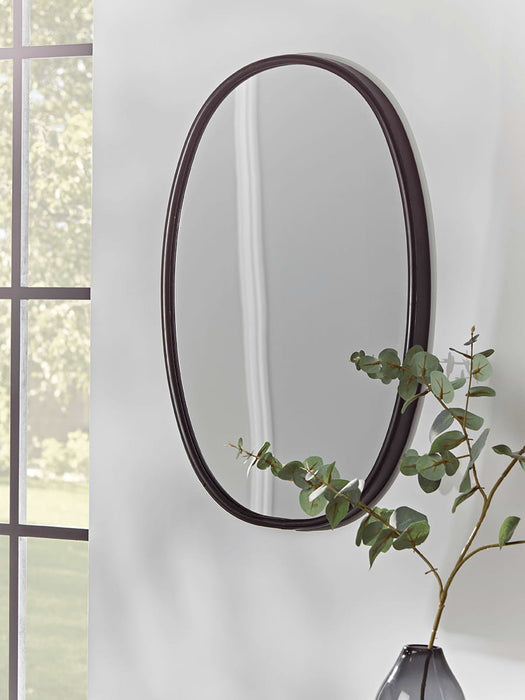 Oval Mirror - Black