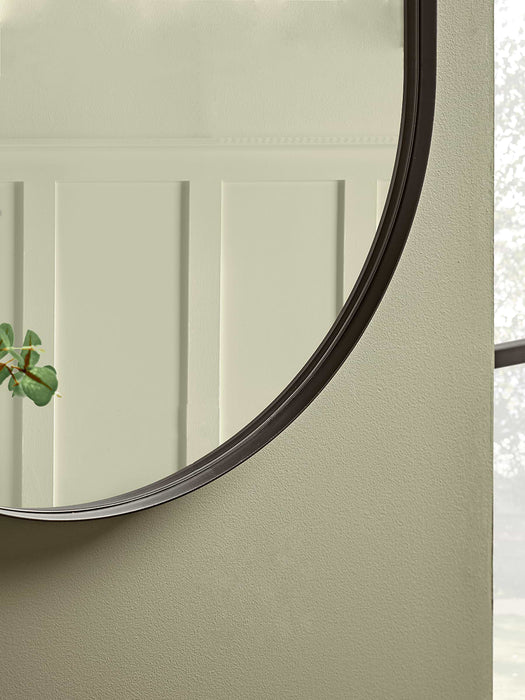 Slim Frame Oval Mirror