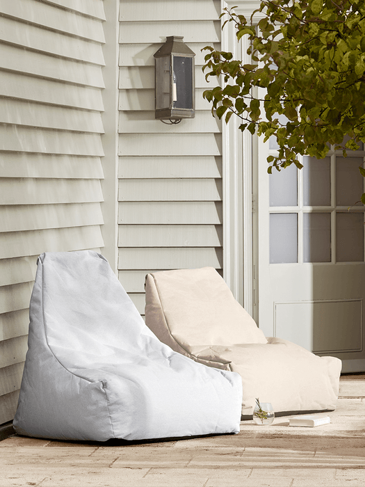 Indoor Outdoor Beanbag - Soft Grey