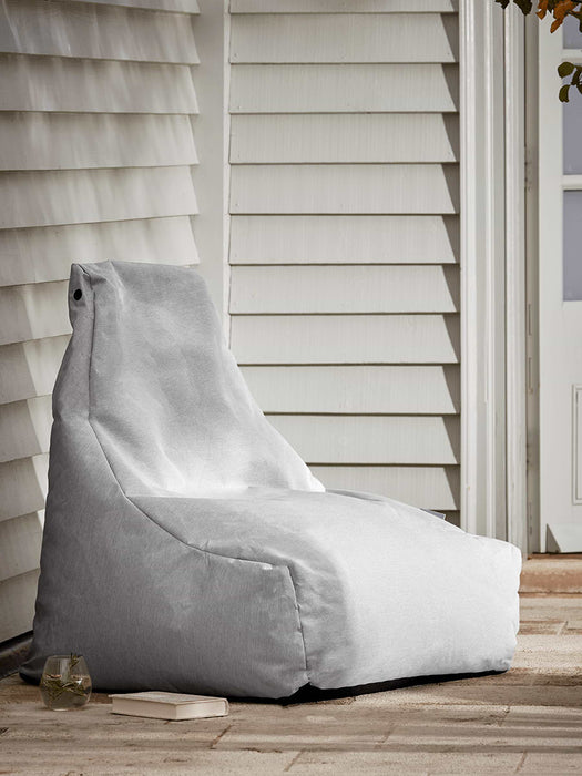 Indoor Outdoor Beanbag - Soft Grey
