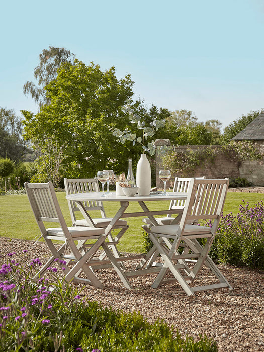 Ravenna Round Dining Set - Grey