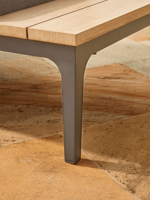 Stockholm Corner Lounge Set With Firepit