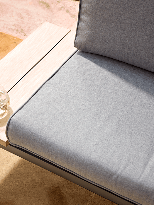 Stockholm Corner Lounge Set With Firepit
