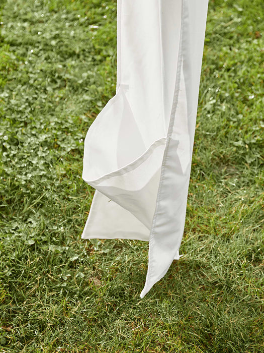 Fringed Gazebo - Antique White