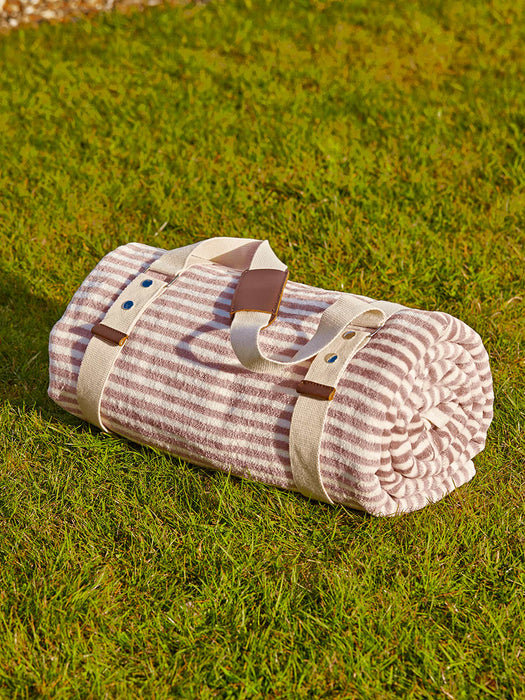 Parasol Blanket - Blush Stripe