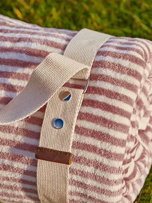 Parasol Blanket - Blush Stripe