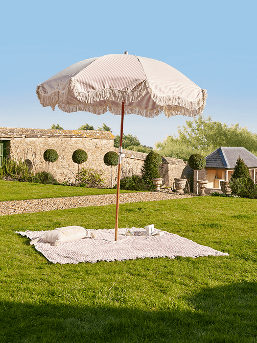 Parasol Blanket - Blush Stripe
