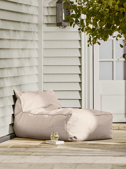 Indoor Outdoor Beanbag Lounger - Soft Blush