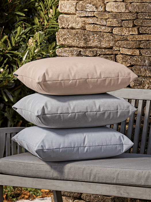 Indoor Outdoor Large Square Cushion - Soft Blue