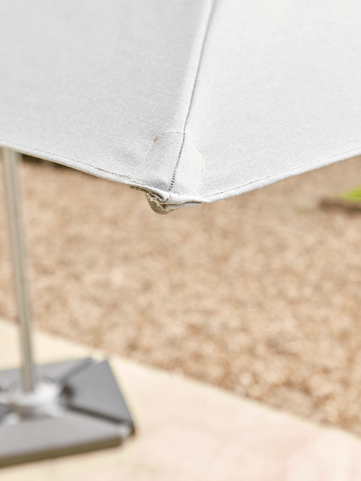 Square Cantilever Parasol - Soft Grey