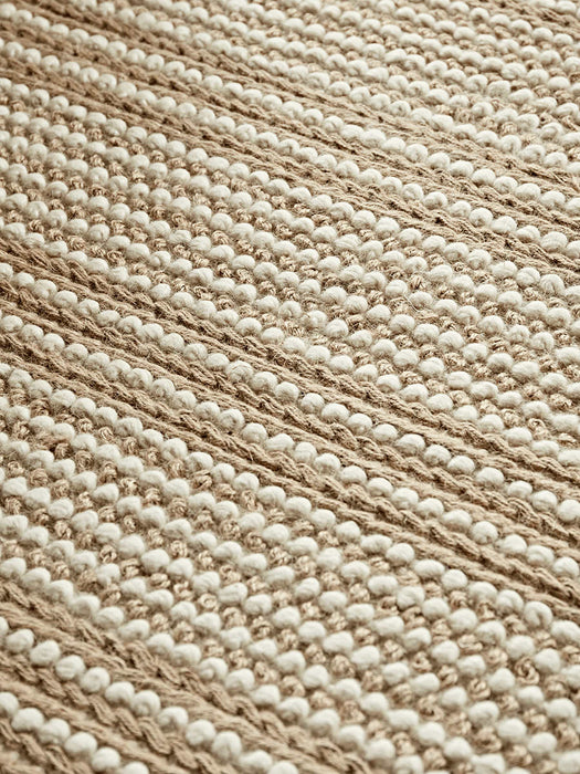 French Stripe Jute Rug