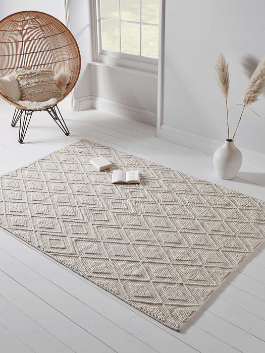 Diamond Textured Rug