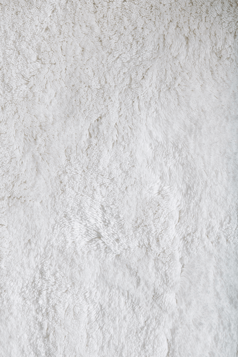 Textured Bath Mat - White