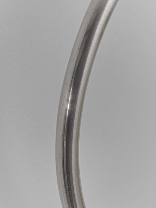 Beaded Towel Ring - Antique Silver