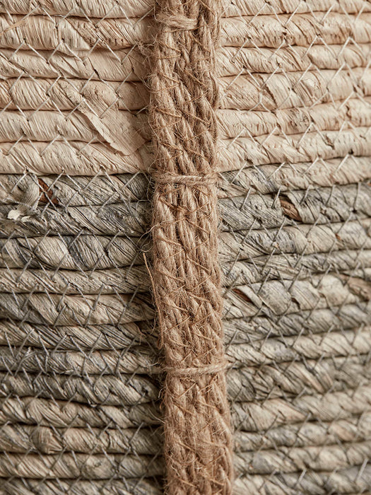 Three Woven Cornleaf Baskets