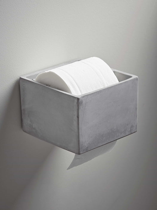 Cement Loo Roll Holder