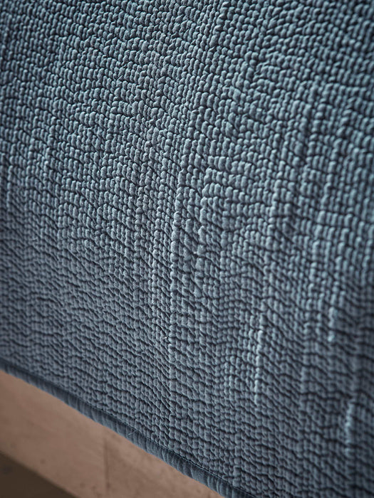 Cotton Quilted Bedspread - Teal