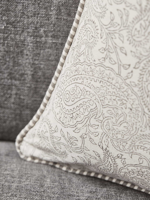 Paisley Block Print Cushion Cover