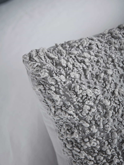 Boucle Cushion - Grey
