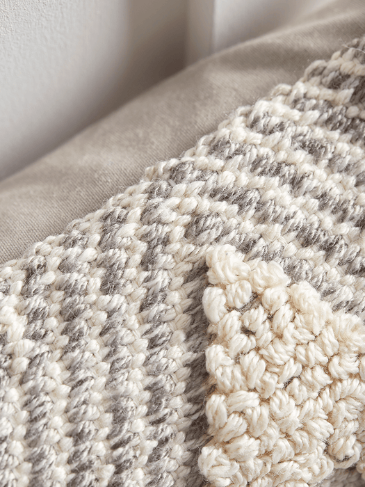 Diamond Tasselled Cushion