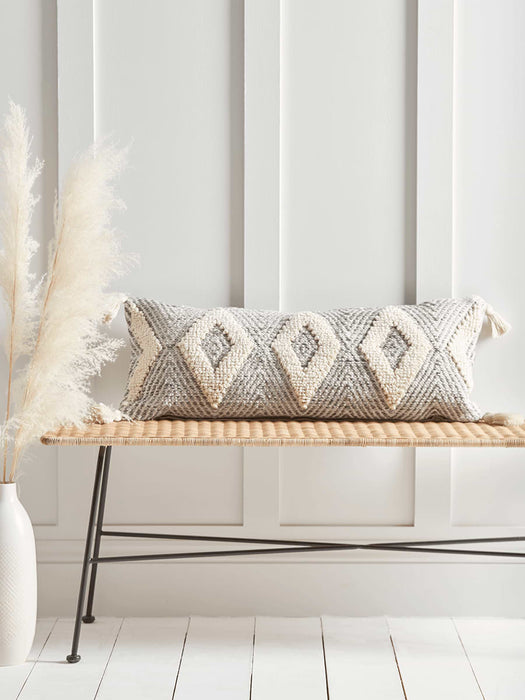 Diamond Tasselled Cushion