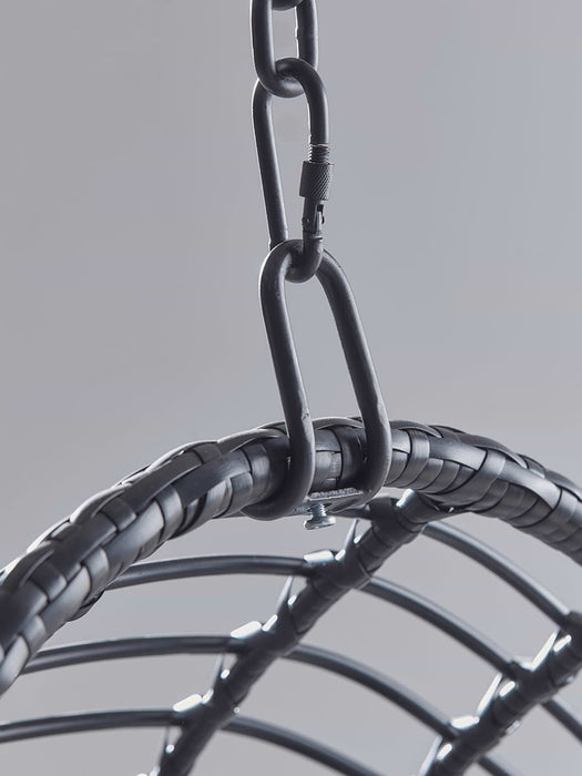 Slim Hanging Chair - Black