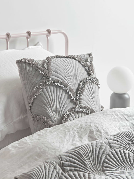 Ruffled Shells Cushion