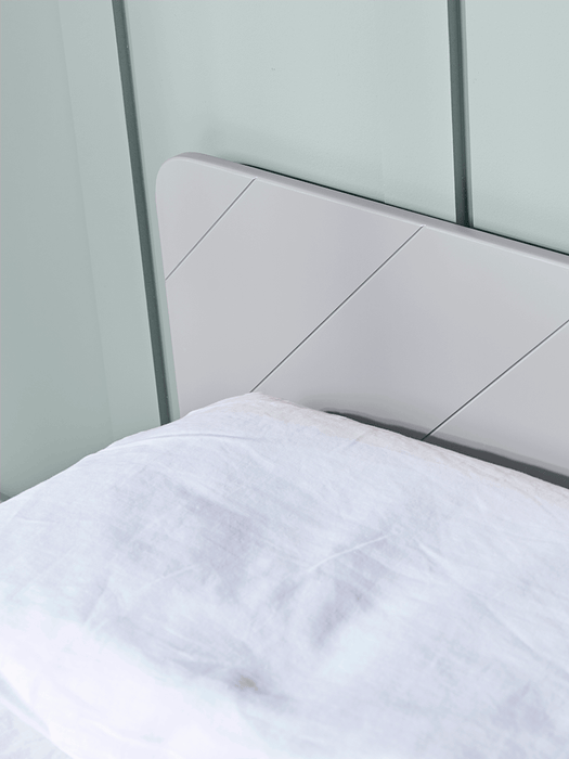 Lowen Bed - Soft Grey