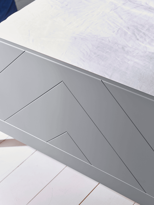 Lowen Bed - Soft Grey