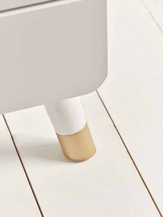 Lowen Bedside Table - White