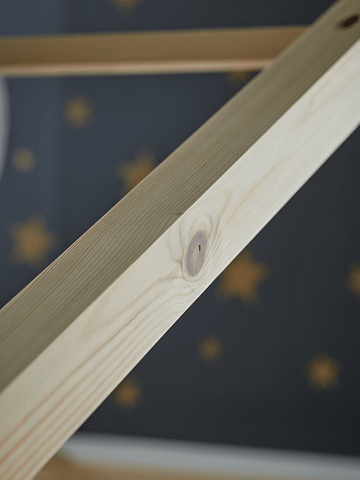 Wooden House Bed