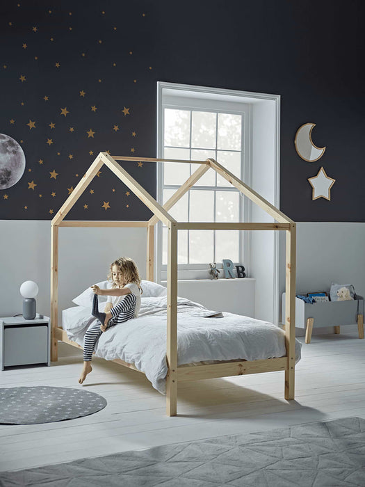 Wooden House Bed